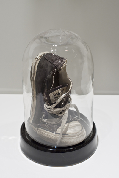 Artlab Gallery Practices Exhibition: MainStreaming #pomo (2012) - Converse Shoe in a Jar